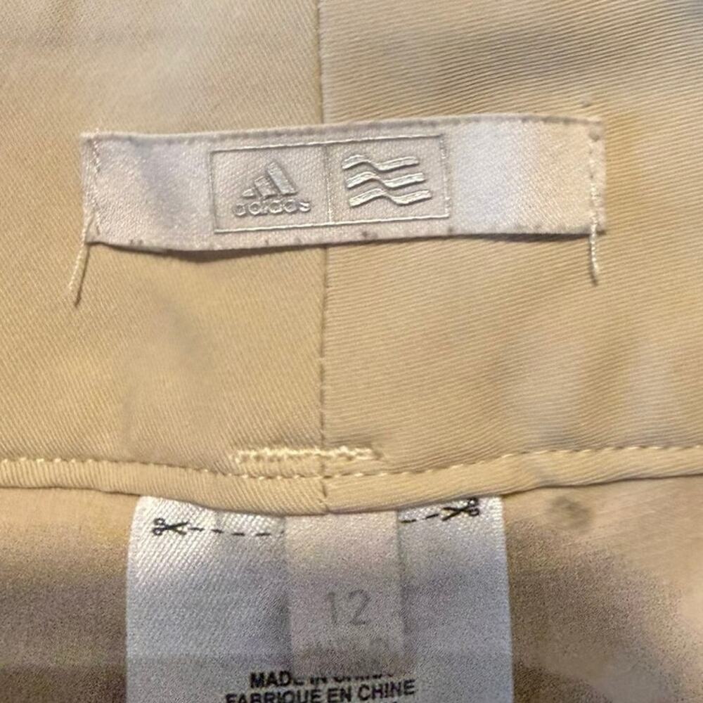 Adidas Climacool Skort Womens 8 Khaki Golf Tennis Skirt Lined Shorts - Picture 3 of 8